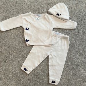 Baby Steps Outfit with Whales